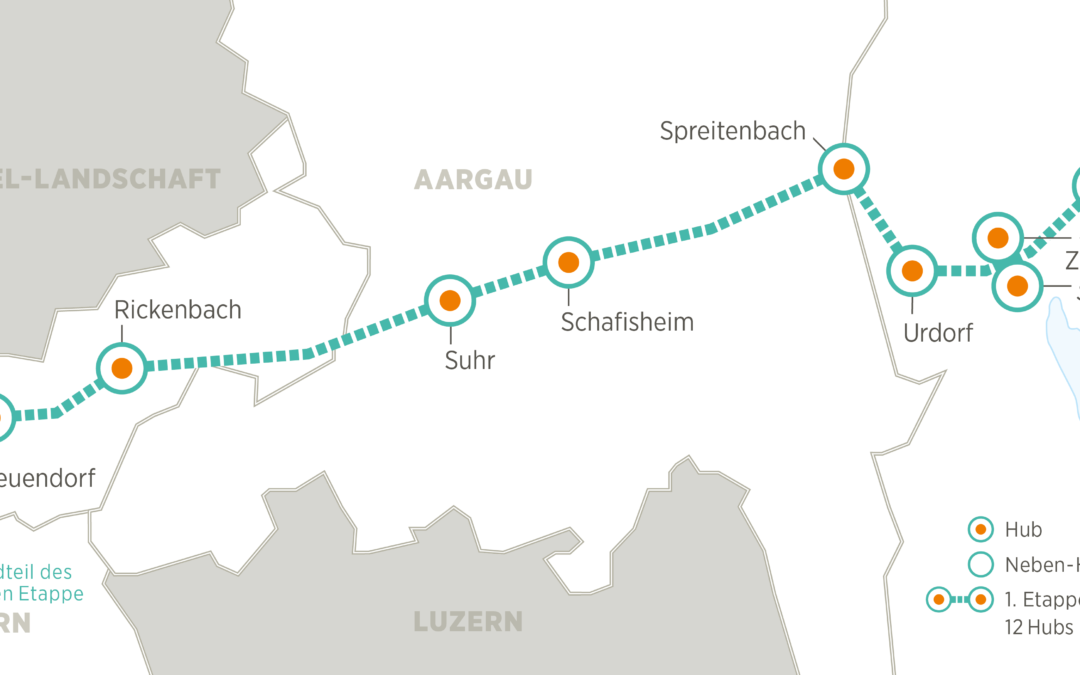 CST réduit le trafic marchandises de Zürich de 5200 km par jour